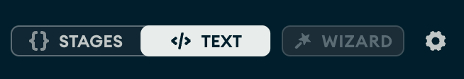 Toggle textmode on