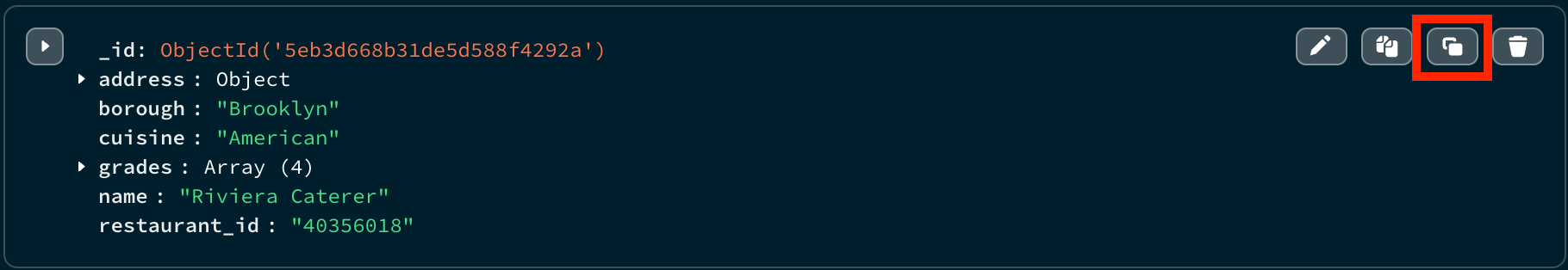 Copy Document from List View